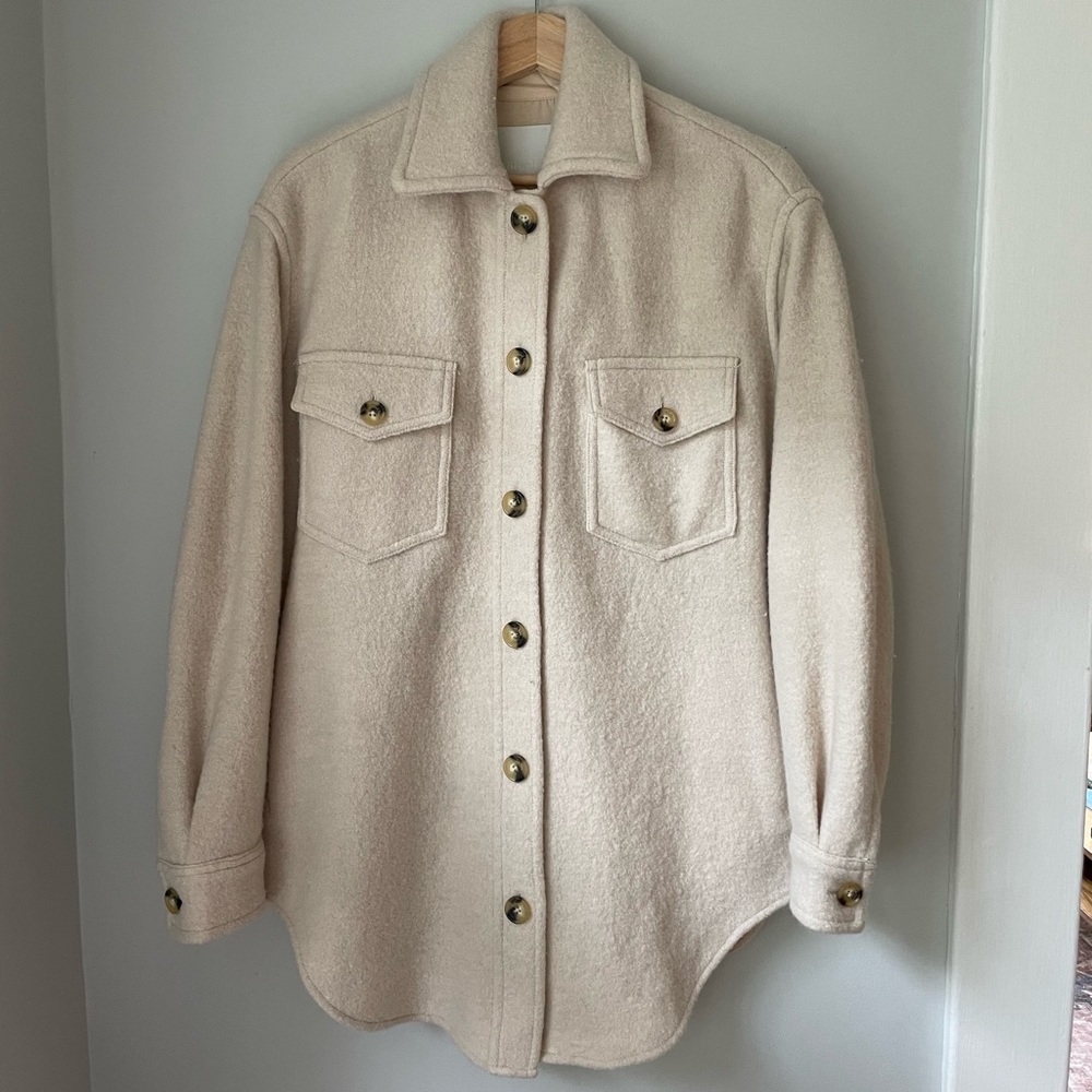Aritzia Ganna Shirt Jacket